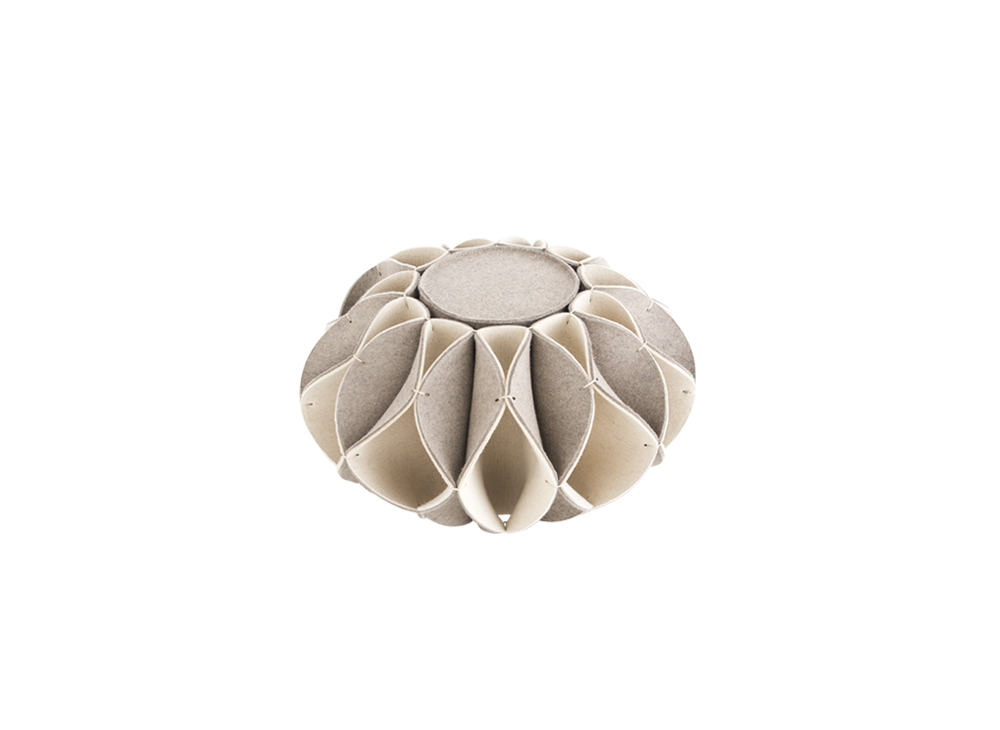 Пуф высокий Ruff Pouf Beige Ø70