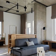 Диван Compo в интерьере студии Hills Design