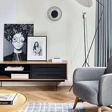 ТВ-тумба Quadro в интерьере дизайнеров Веры Тоцкой и Марии Земляных