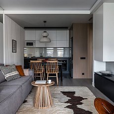 Мебель La Forma в интерьере дизайнеров AND design