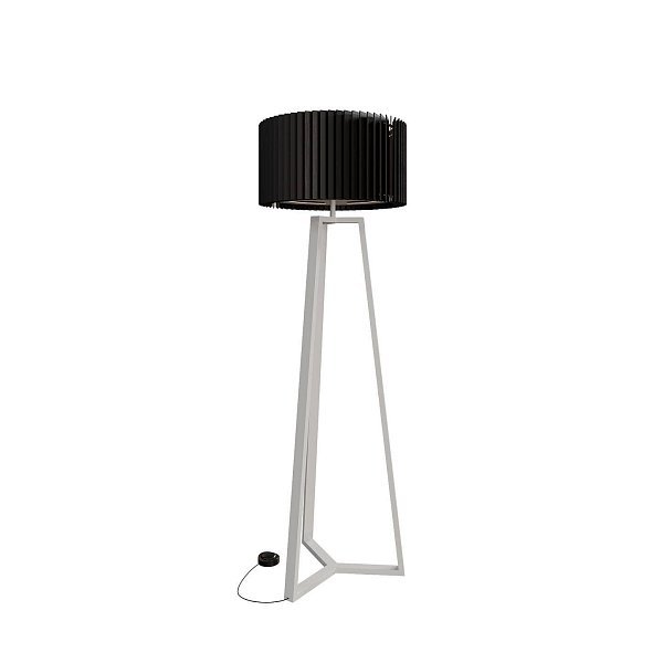 Rotor Floor Lamp — дуб черный — Белый