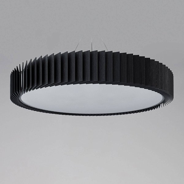 Rotor Chandelier 1000 — дуб черный — на струнном подвесе