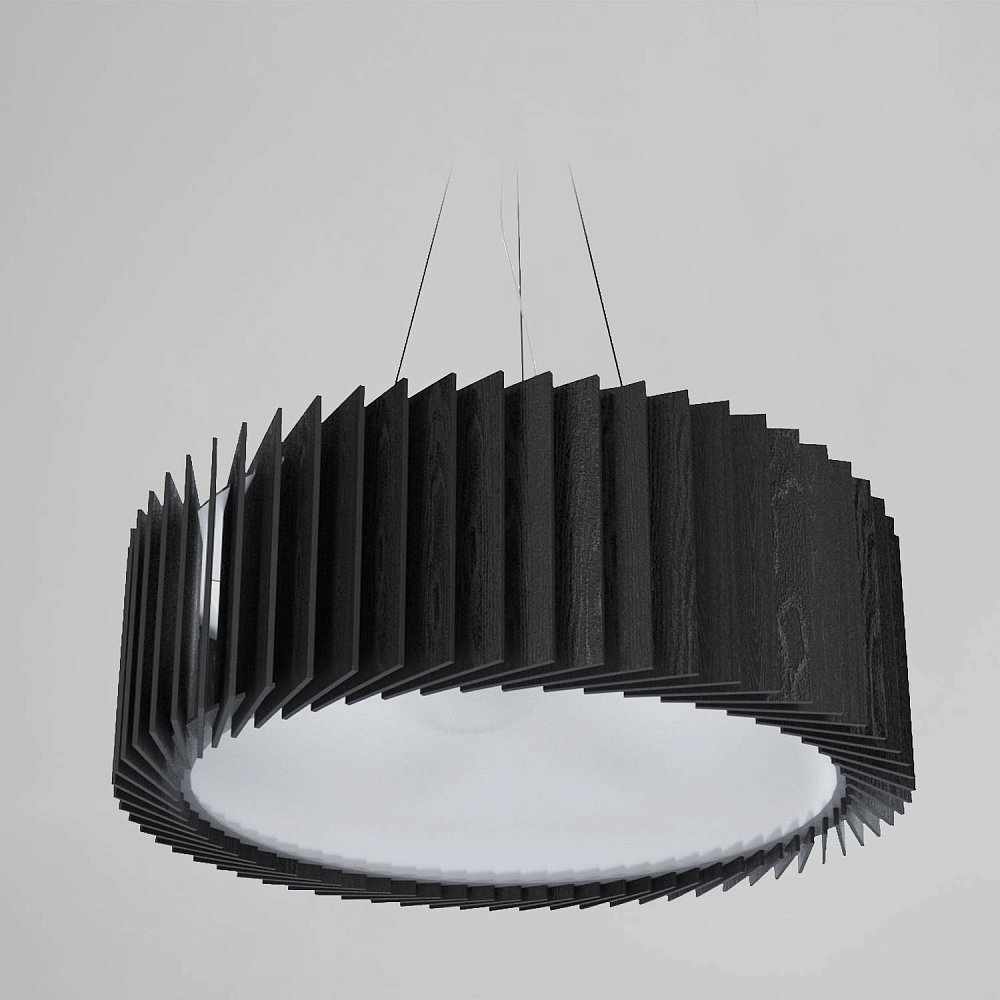Rotor Х Chandelier — дуб черный — L (66 см)