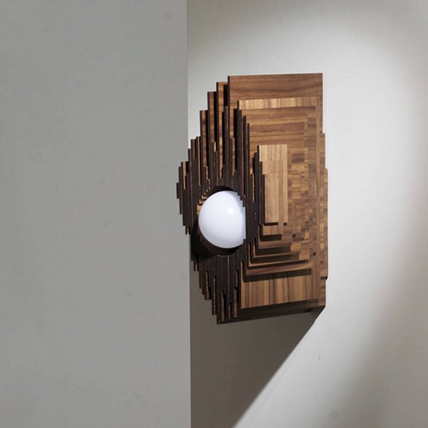 Fourier Wall Lamp — американский орех