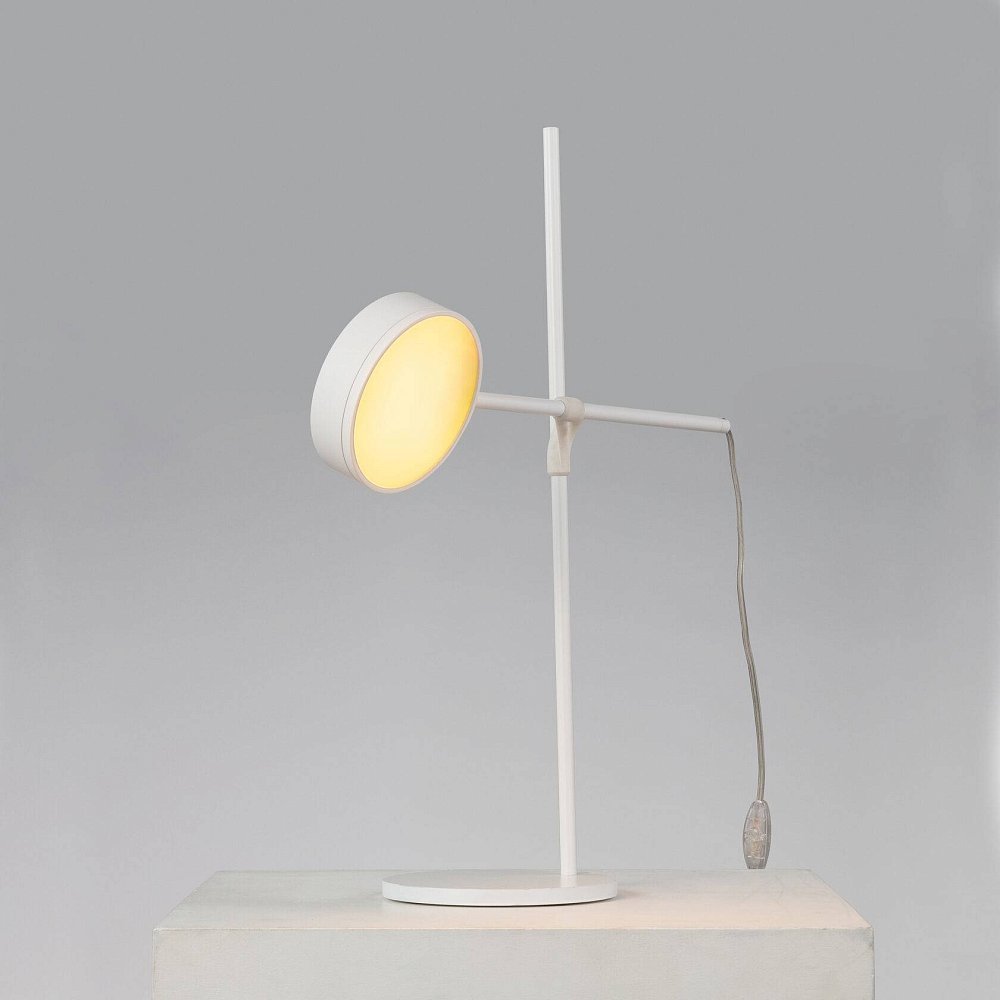 GoGrow Table Lamp + кашпо — белый
