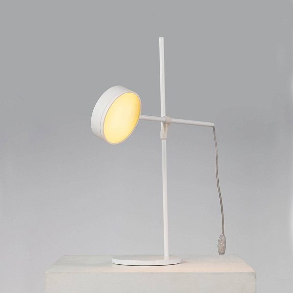 GoGrow Table Lamp + кашпо — белый