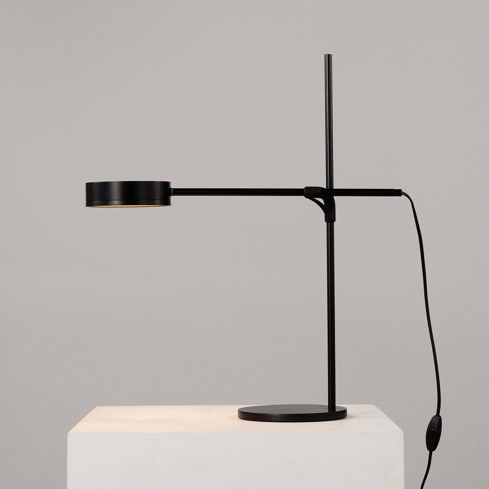 GoGrow Table Lamp + кашпо — черный