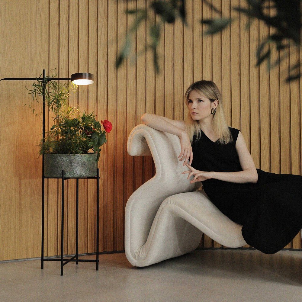 GoGrow Floor Lamp — черный