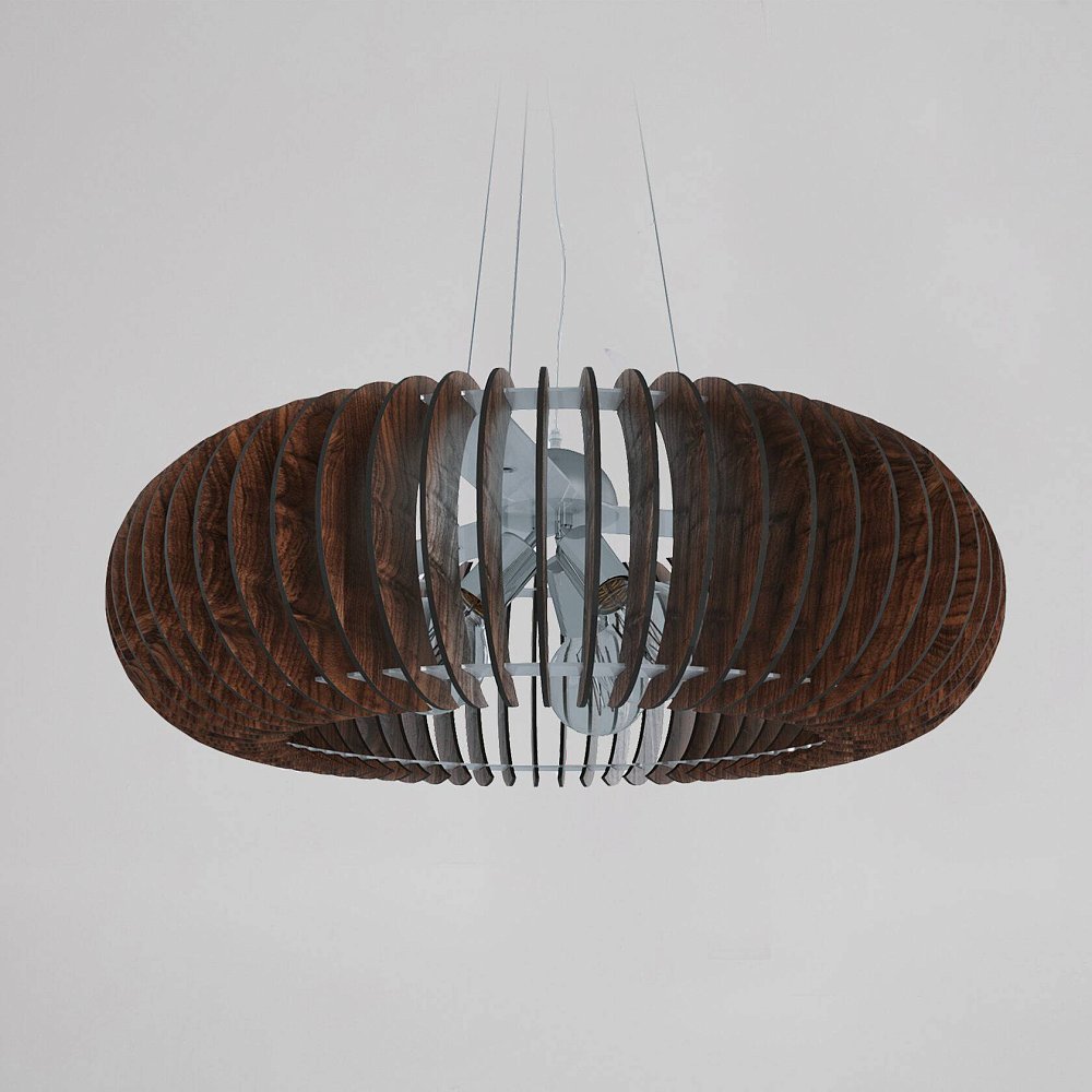 Sputnik Ceiling Lamp S — американский орех