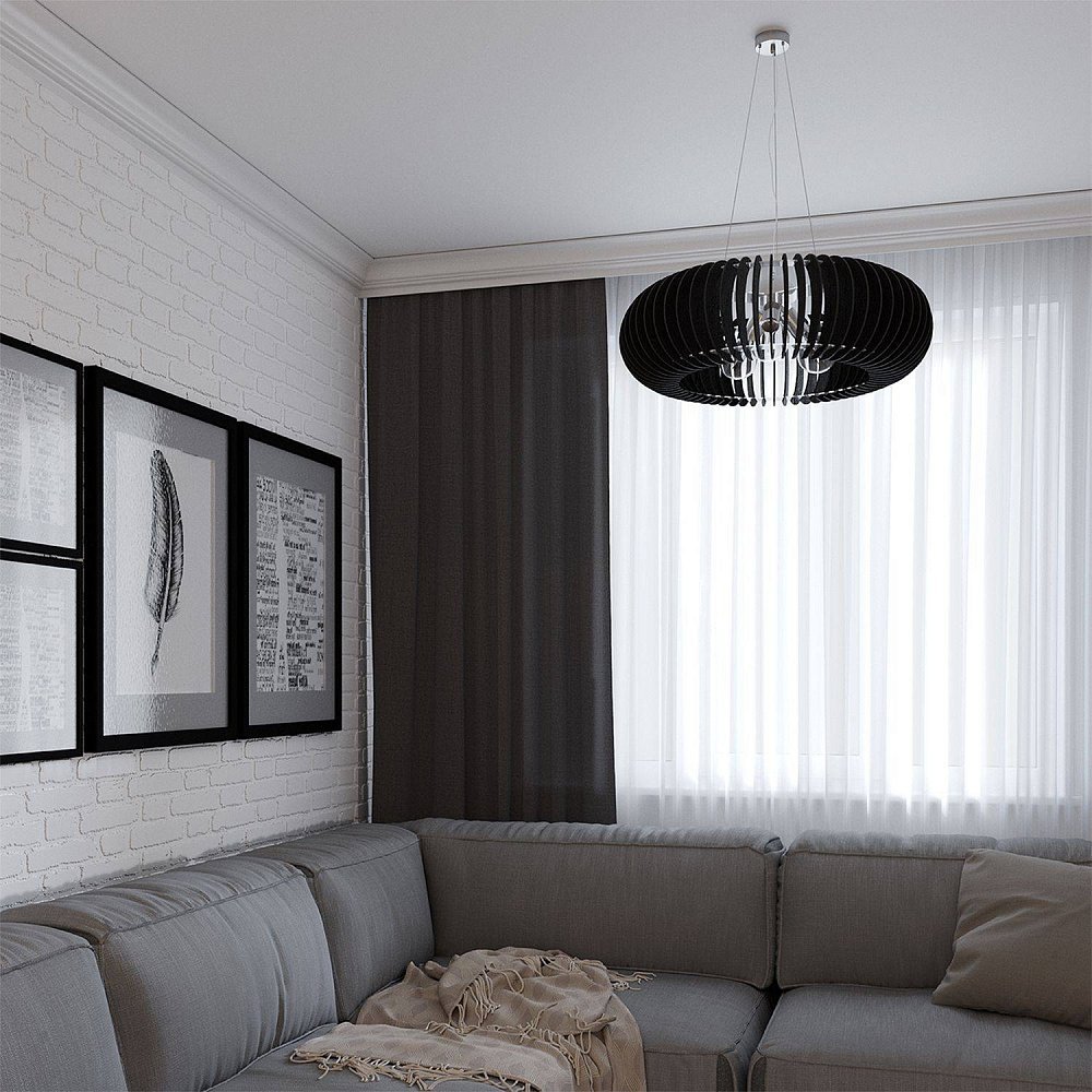 Sputnik Ceiling Lamp S — дуб черный