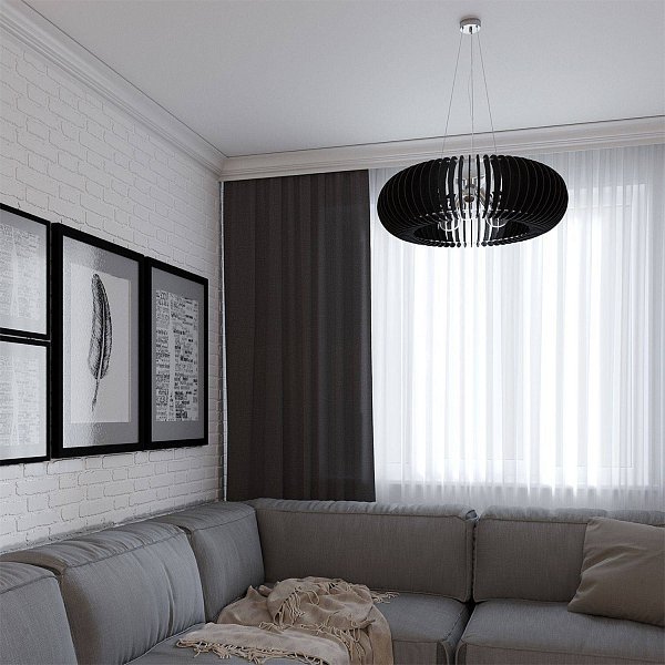 Sputnik Ceiling Lamp S — дуб черный
