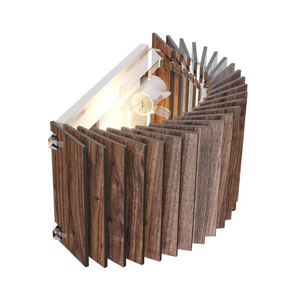 Rotor Wall Lamp Horizontal — американский орех