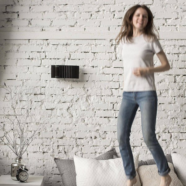 Rotor Wall Lamp Horizontal — черный дуб