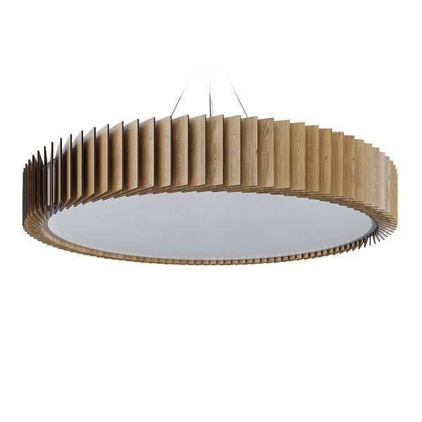 Rotor Chandelier 1000 — дуб — на струнном подвесе