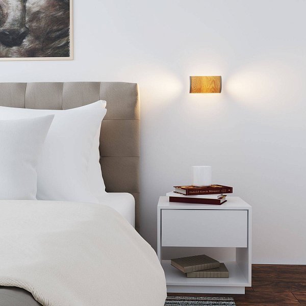 Jupiter Wall Lamp — оливковый ясень — серый