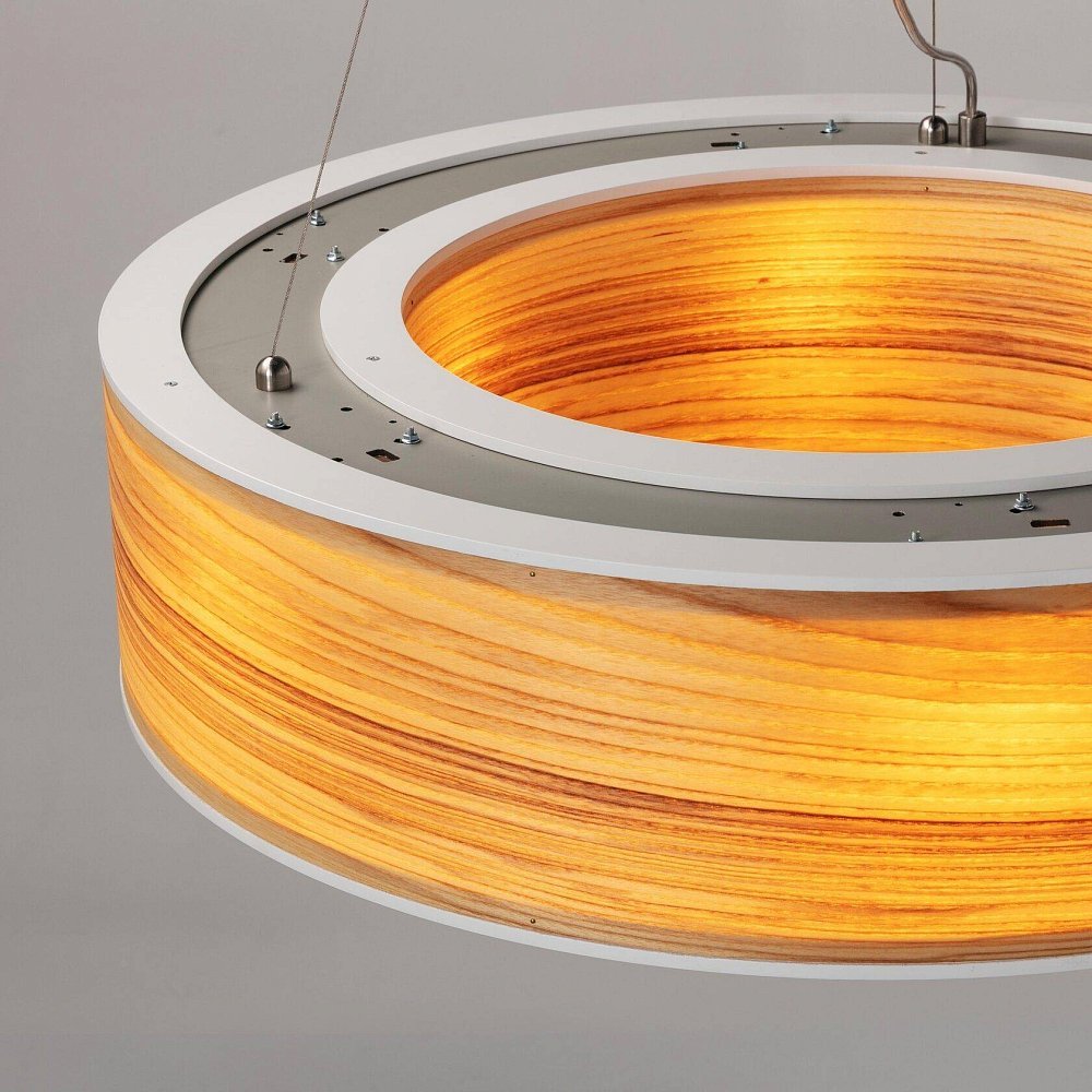 Jupiter Ring M — оливковый ясень — белый