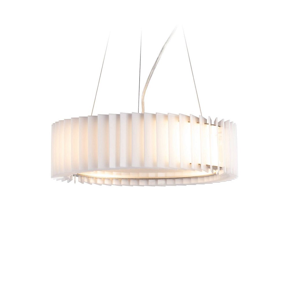 Rotor Chandelier white acrylic — S — на струнном подвесе