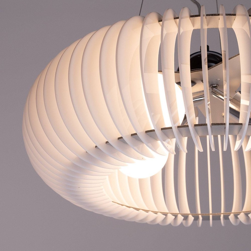 Sputnik Ceiling Lamp white acrylic — L