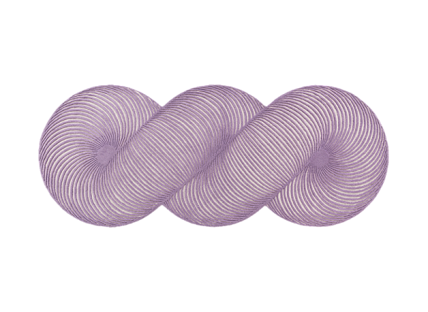 Ковер GIRO лиловый 132 x 324