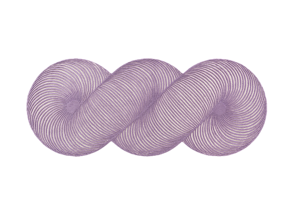 Ковер GIRO лиловый 132 x 324