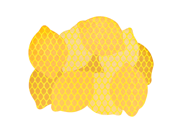 Ковер уличный Citrus лимонный
