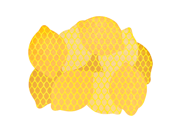 Ковер уличный Citrus лимонный