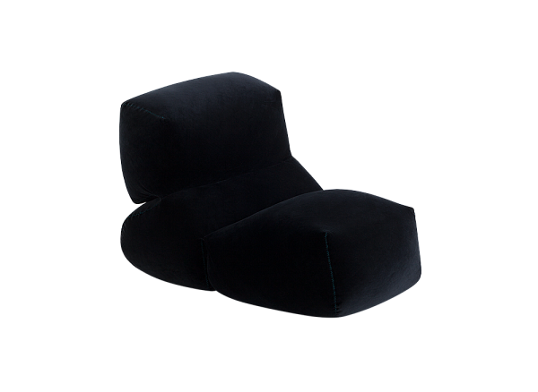 Кресло-пуф Grapy Navy Velvet