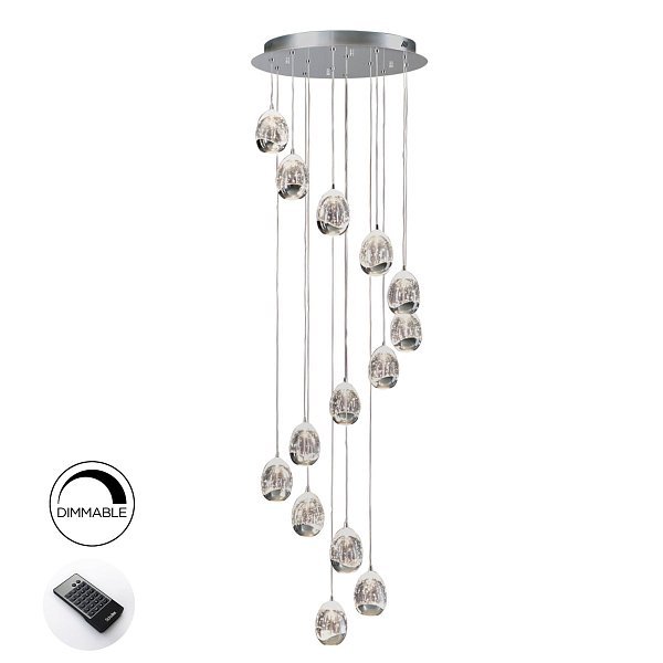 Люстра Rocio LED 14L DIM хром BLUETOOTH