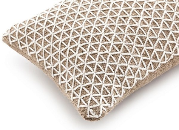 Подушка Raw белая 70x40