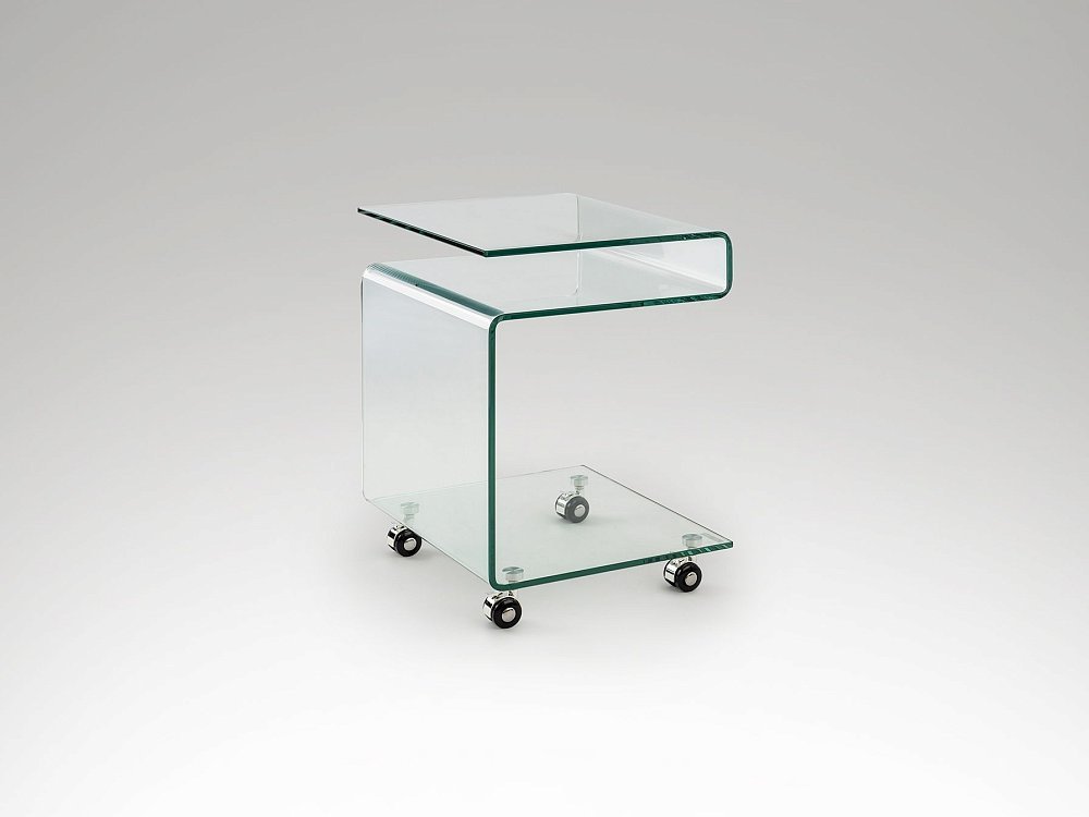 Столик на колесиках Glass