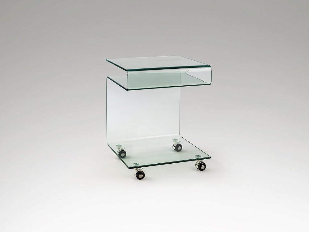 Столик на колесиках Glass