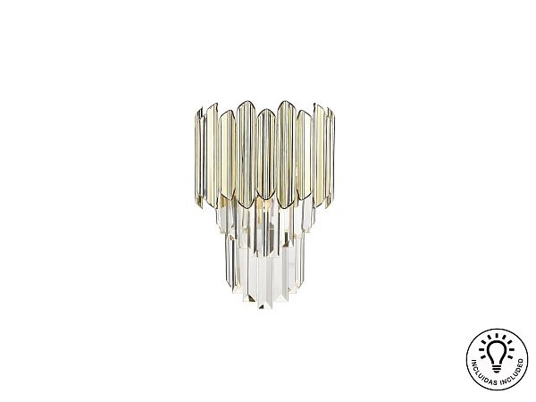 Бра Tiara 1L хром-золотой