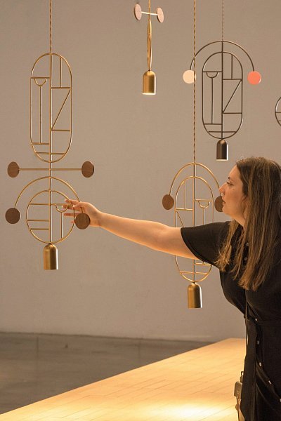 Подвесной светильник Wooden Dots WDS09 графит-орех