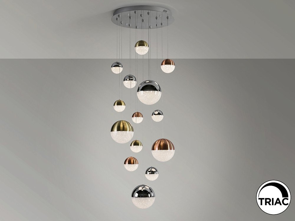 Люстра Sphere 14L разноцветная D60 DIMABLE