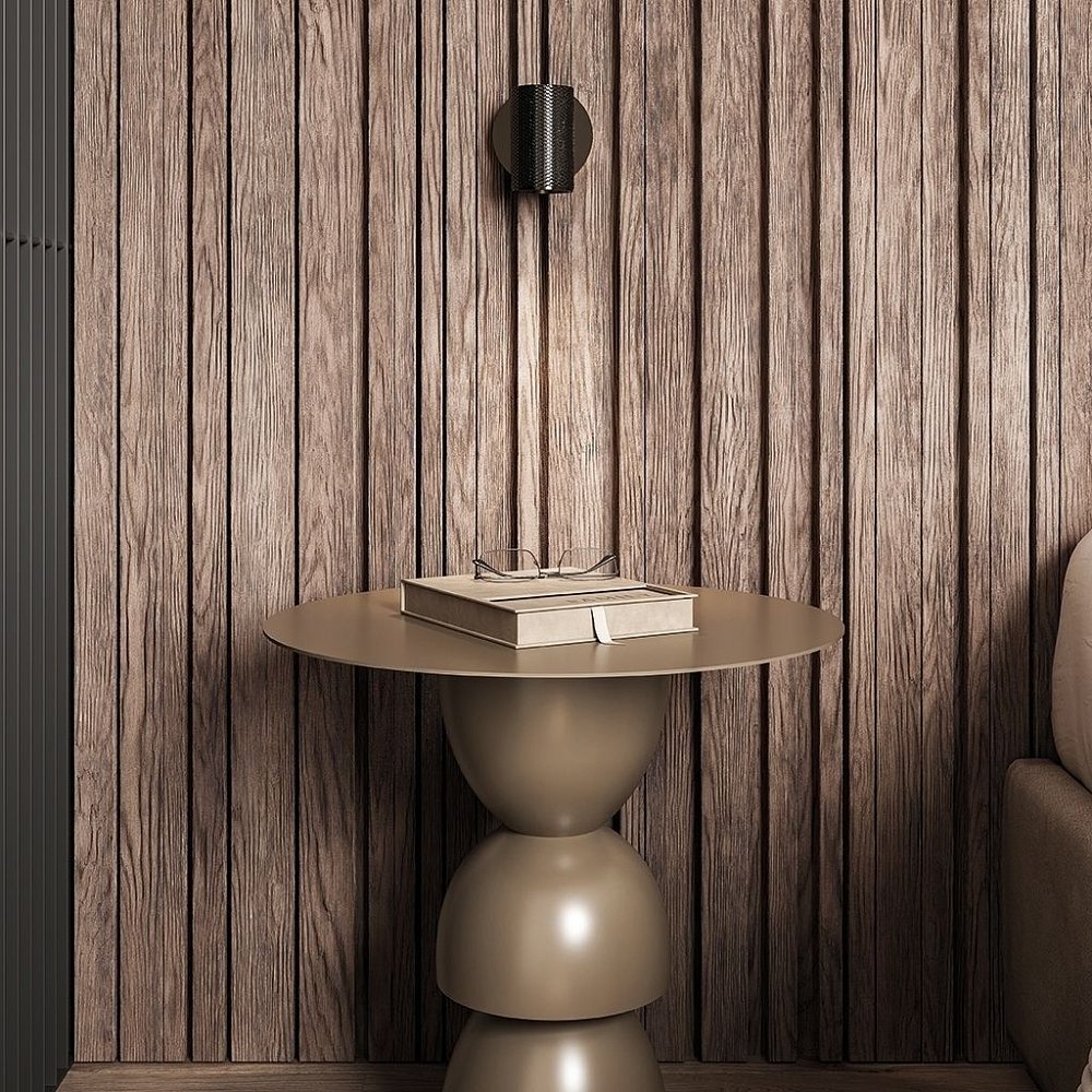 Столик Metric матовая латунь