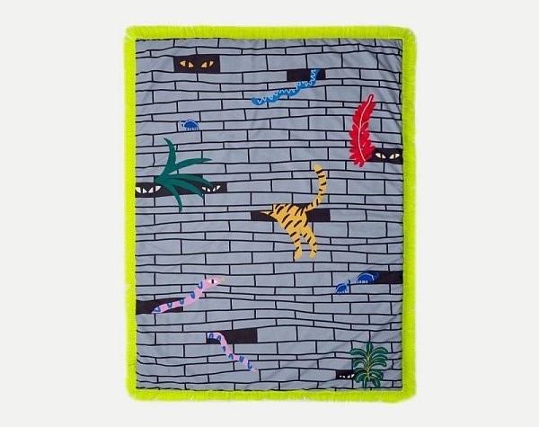 Плед Tapame Mucho Urban Jungle Yellow 180*140