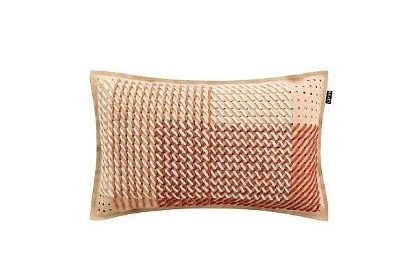 Подушка Canevas Geo коралловая 61x36 см