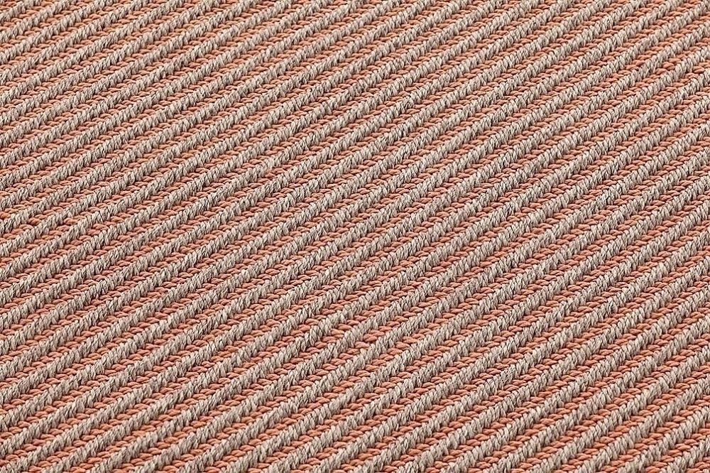 Подушка GL Diagonal миндальный-персиковый 70x70