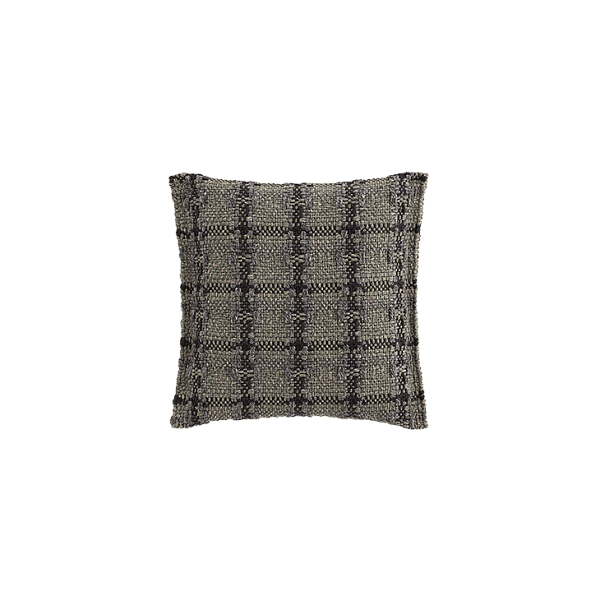 Подушка GL Checks зеленая 45x45