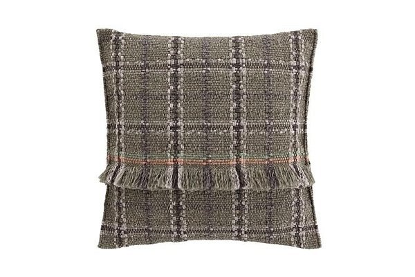 Подушка GL Tartan зеленая 70x70
