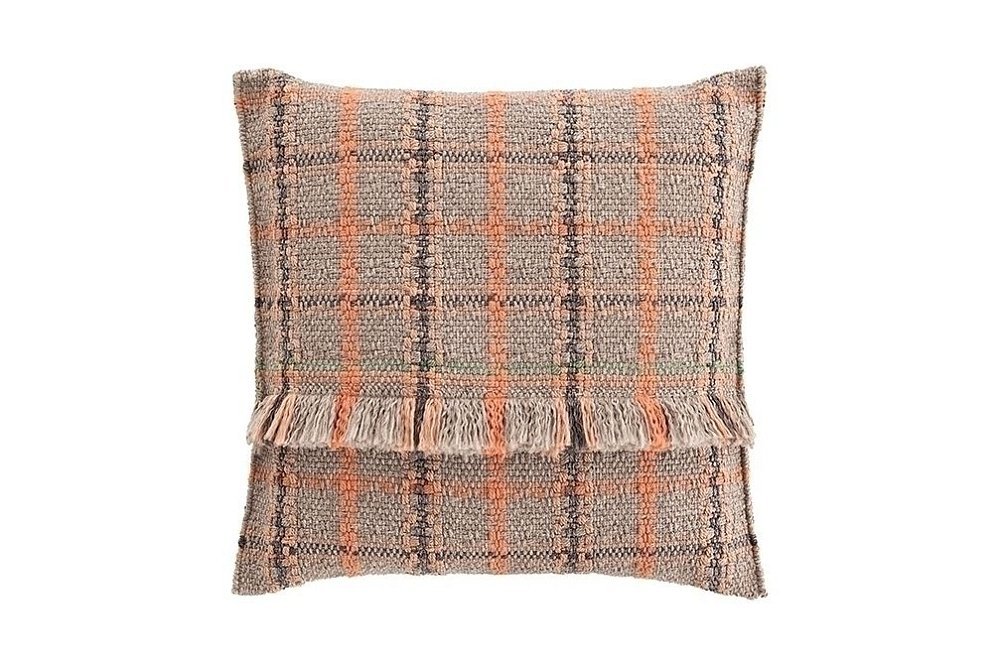 Подушка GL Tartan терракотовая 70x70