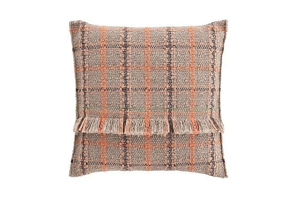 Подушка GL Tartan терракотовая 70x70