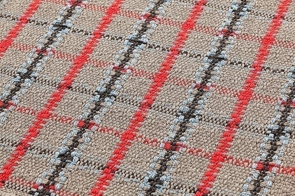 Садовый коврик GL Tartan синий большой