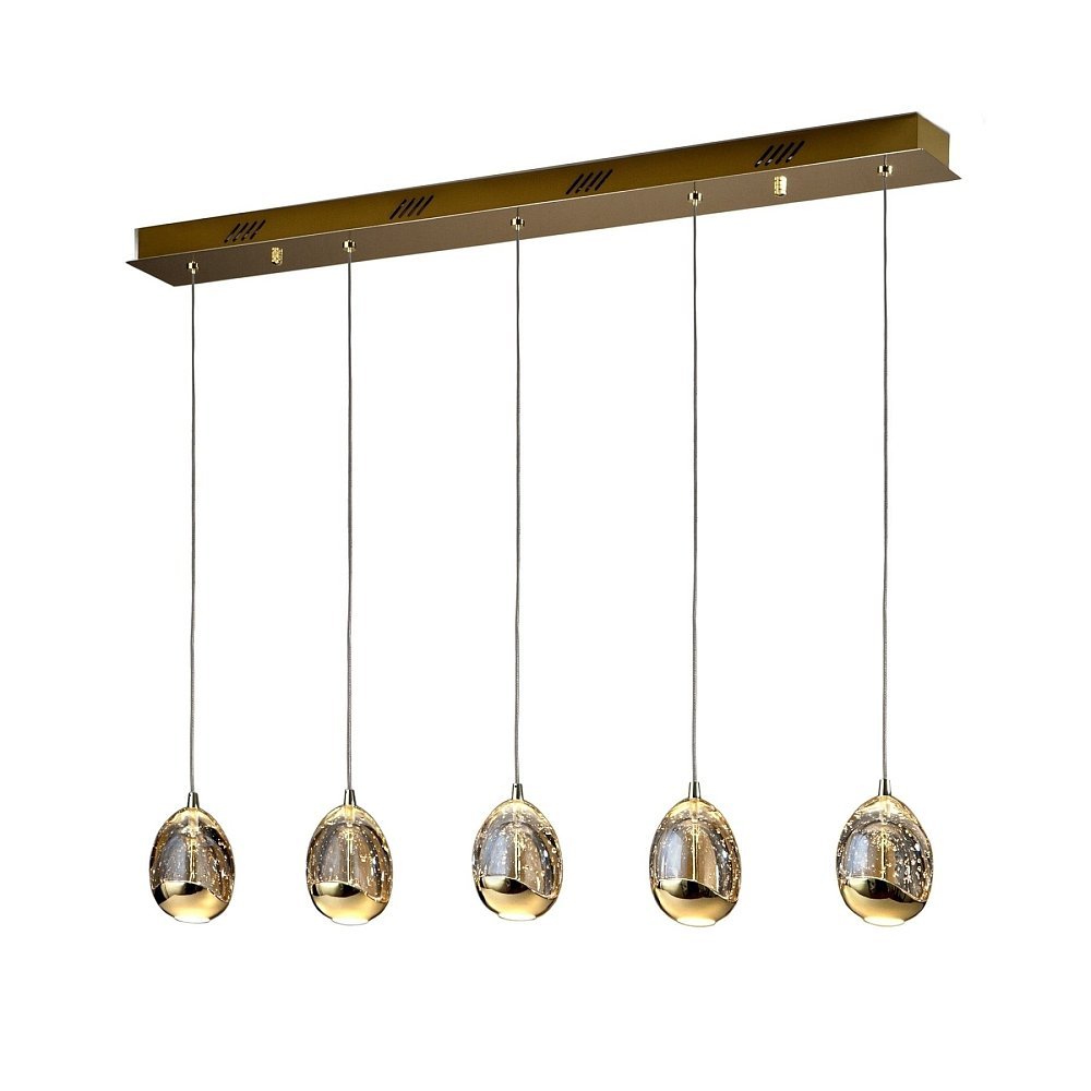 Подвесной светильник Rocio LED 5L золотой