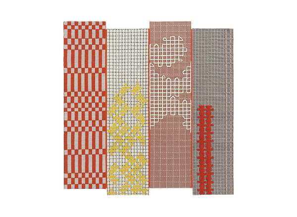 Ковер Bandas Alfombras Orange 240x250