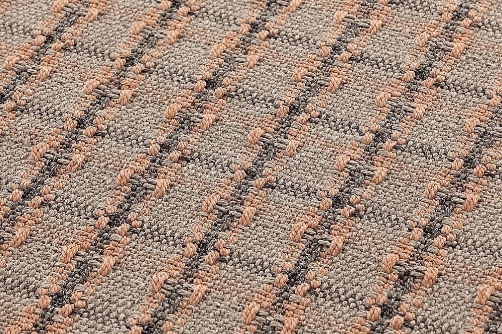 Подушка GL Checks терракотовая 45x45
