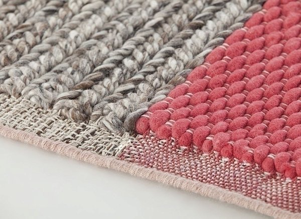 Ковер Mangas Space Plait коралловый 160x250