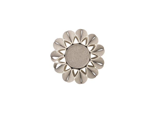 Пуф высокий Ruff Pouf Beige Ø70