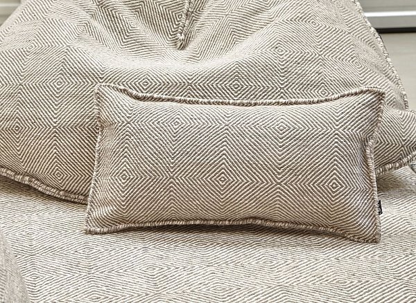 Подушка Sail таупе 60x36