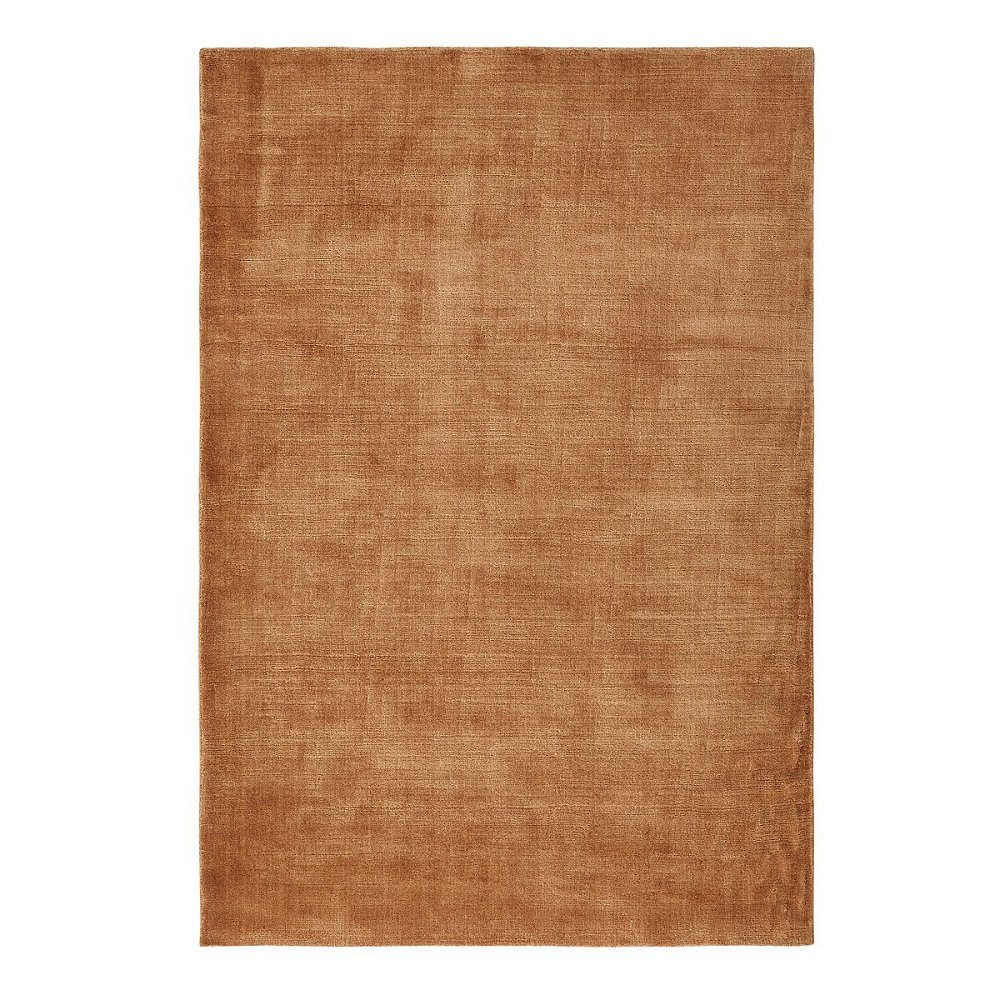 Ковер из шерсти и кашемира связанный вручную Rajah 120 x 180 см каштановый